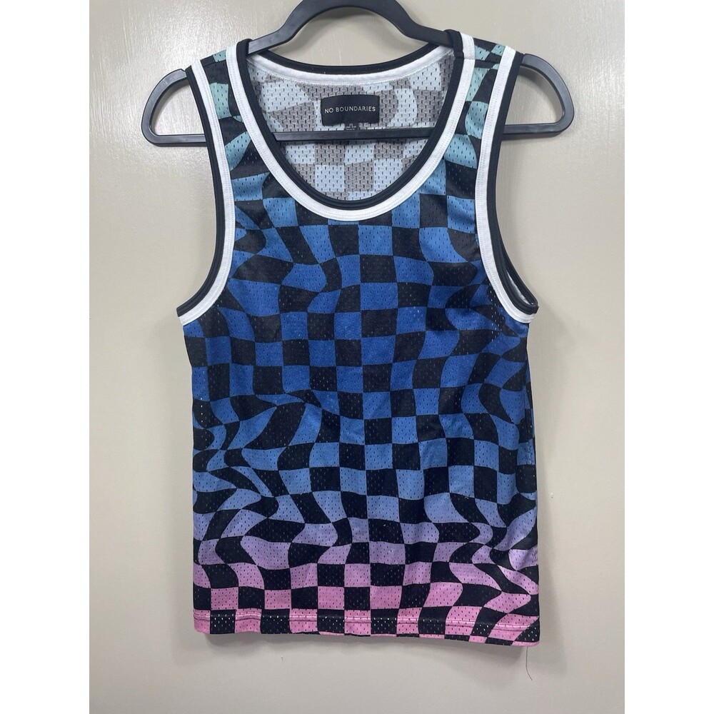 No Boundaries Men's and Big Men's Mesh Tank Top, Size: XS